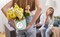 Happy Mother's Day Stickers – 1.5'' Floral Gift Labels, Self-Adhesive Mom Thank You Stickers for Cards, Envelopes, Gift Boxes & Wrapping